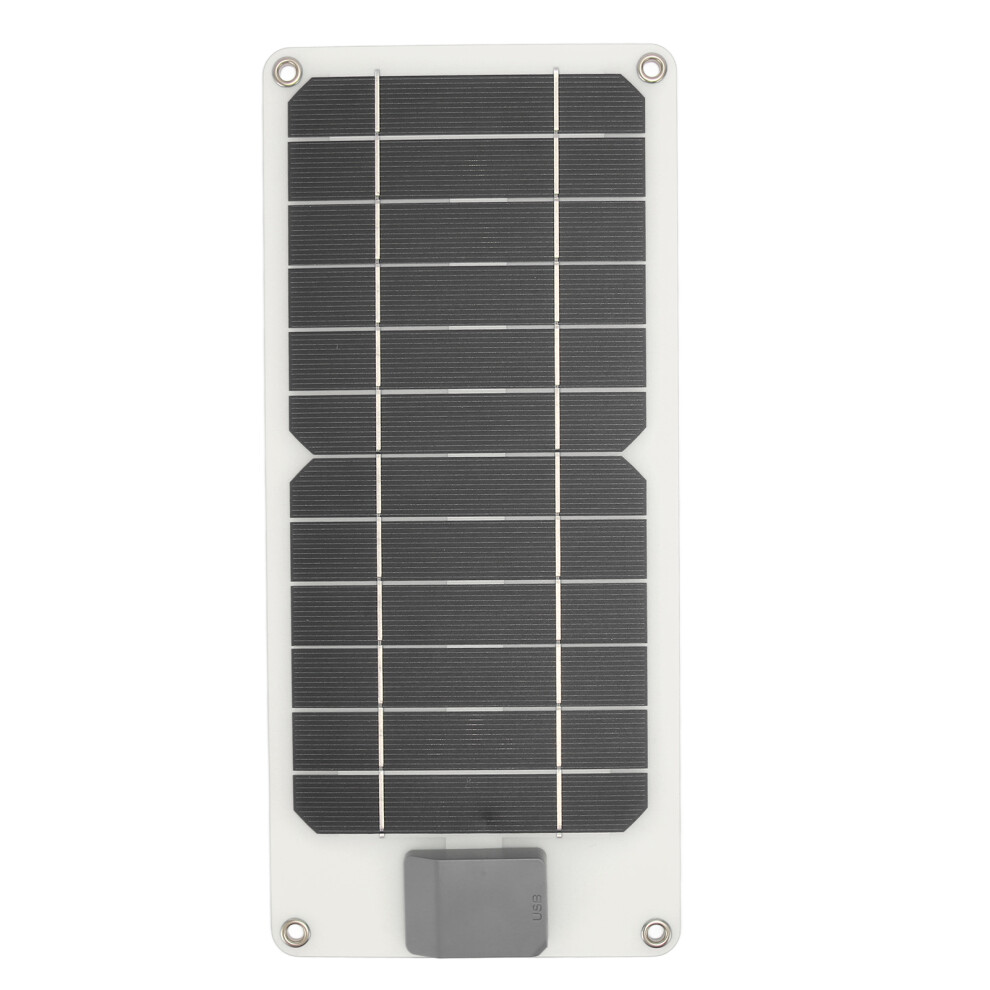 Compact Solar Panel Charger With Usb Output Efficient Monocrystalline Cells High Efficiency Conversion Durable Weatherproof Design For Hikers Campers 9012494503067