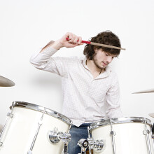 1 Paar Drumsticks 5A Anti-Rutsch-Drumsticks
