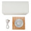 LED Bedside Table Lamp 1600mAh Warm Light, Adjustable Brightness 9