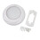 12V 18W Waterproof Wall Mount LED Pool Light, 23cm White 12