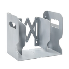 Fermalibri decorativi in metallo con base antiscivolo, porta libri organizer Fermalibri resistenti Design pieghevole Robusta struttura in metallo
