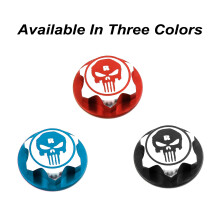 4 Stück 17 mm Metallradmuttern für 1/8 RC Autos Schwarz/Blau/Rot