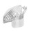 Candle Snuffer Set of 4 in Silver Metal Shell Pattern Automatic Extinguishers 13