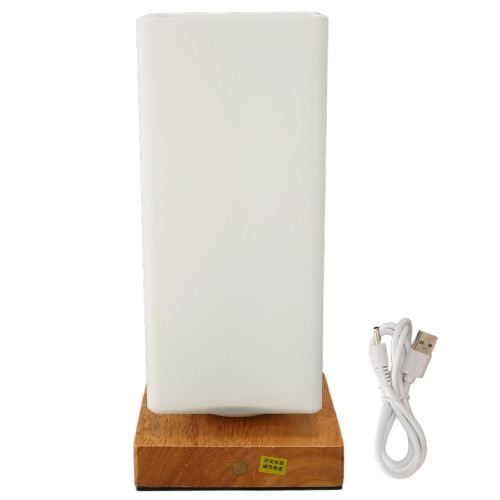 LED Bedside Table Lamp 1600mAh Warm Light, Adjustable Brightness 2
