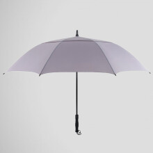 Heavy Duty Fiberglass Ribs Extra Large Golf Umbrella Windproof Double Canopy Automatic Open Stick Umbrella Waterproof Pongee Fabric Durable Frame Larg