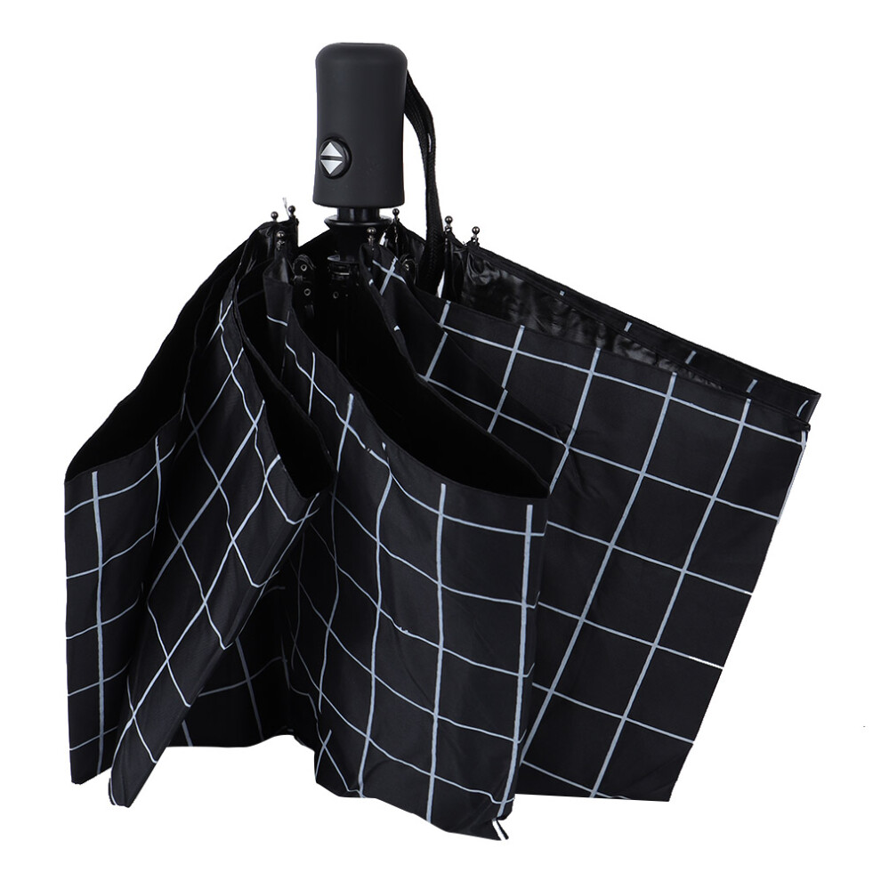 Travel Umbrella For Rain And Sun, Compact Windproof Automatic Open Close Lightweight Small UV Protection Umbrella With Case For Travel Outdoor Use-image-OPC-PQ5BCNJ-NEW