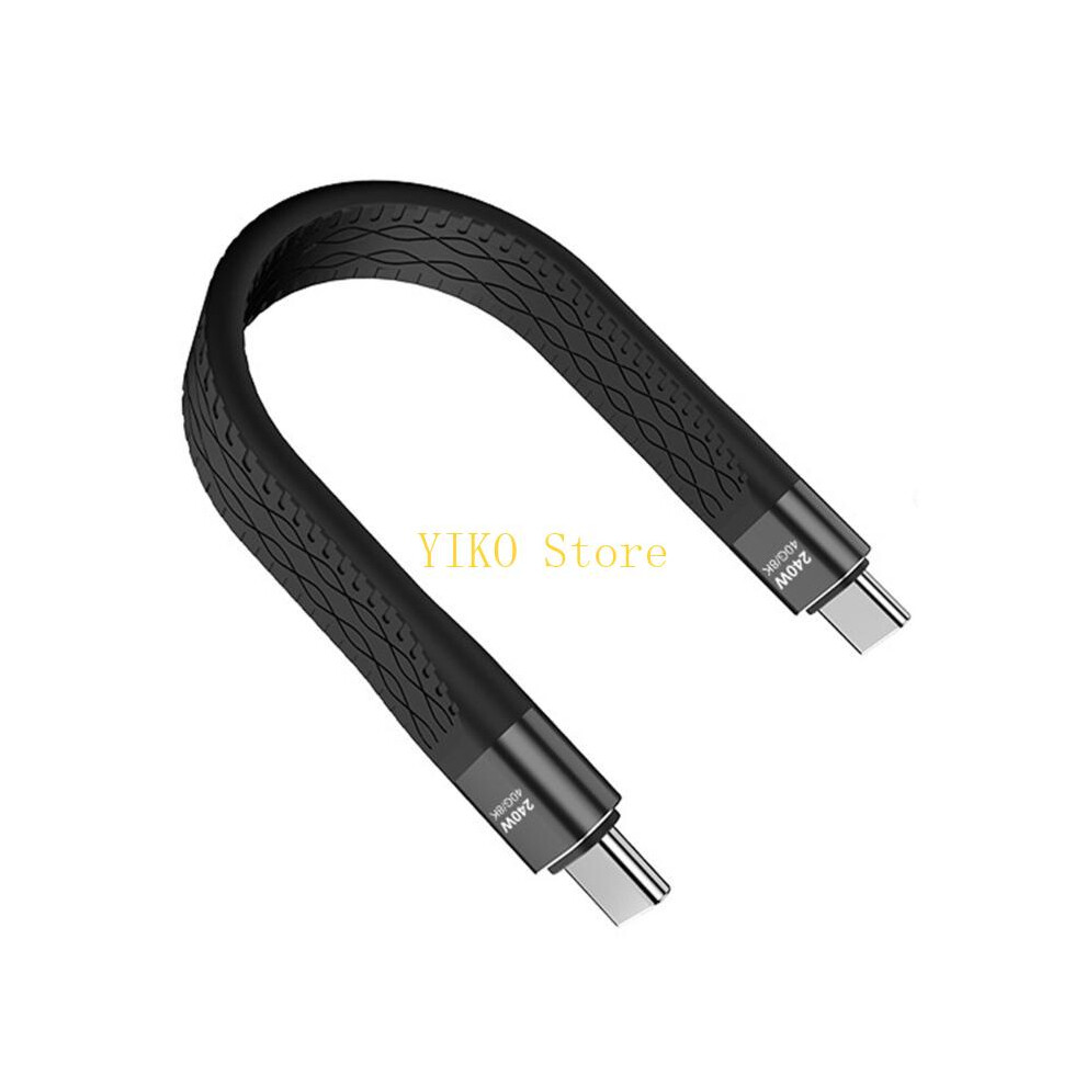 K32c Usb Extension Cable 240W 8K Type C To Type C 40Gbps Data Transmission Cable 8K@60Hz Video Cable For Smartphone Laptops 6935161432121
