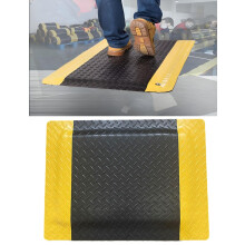 Industrial AntiFatigue Mat HeavyDuty DiamondPlate Thick Sponge Ergonomic Support NonSlip Waterproof Floor Mat