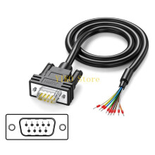 K32C DB15 Rinnakkaisporttijohto DB9 DB15 DB25 uros-naarasliittimet Johto 9/15-ytiminen yksipäinen johto elektroniikan liittämiseen