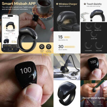 K32C Zikr Rings APP Support Waterproof Counter Interchangeable Rings 16/18/20/22/24mm
