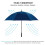 Stick Umbrella Windproof Double Canopy Design Vented Automatic Open Oversized Golf Extra Large Canopy Waterproof Durable Frame For Daily Use 2
