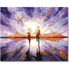 Masterpiece Paint by Numbers Kits, Enchanting Landscape Paint by Number for Beginners, Enhance Your Home Wall Decoration 16x20 Inches