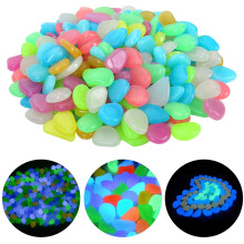 Glowing Rocks For Garden Accessories, Non-Toxic And Odorless High-Quality Resin Fluorescent Glow Effect For Outdoor Decorative Stones, Smooth Surface