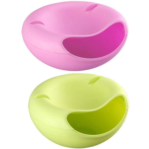 Multi-Function Snack Storage, Space-Saving Design for Convenient Shell Holding and Phone Placement, Easy to Setup and Clean 2