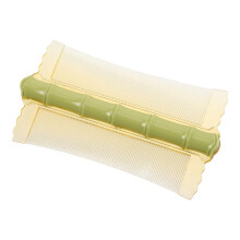 DoubleSided Lice Comb FineTooth Lice Removal For Boys Girls Adults Pets Bamboo Design Light Green