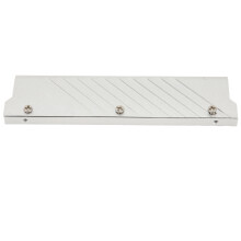 Aluminium DDR5 RAM Kühlkörper für MEO PMOAB G 134x34x8mm Silber