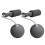 Silent Indoor kabelloses Springseil 6,5 cm mit Doppel-Lager und Gewichtskugel 12