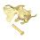 Solid Brass Goldfish Cabinet Knobs Suitable for Multiple Locations Including Residential and Commercial Spaces 1