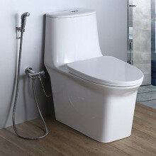 Duschschlauch-Bidet-Spray 1 PCS ABS ergonomisch G1/2\\\\\\\\\\\\\\\" Handheld Multifunktional Silber Supercharged Marke
