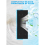 For GE Profile Washer Dryer Combo- 4-Pack Lint Filter Replacement With Dryer Vent Brush- For Model Code WH01X35719 4