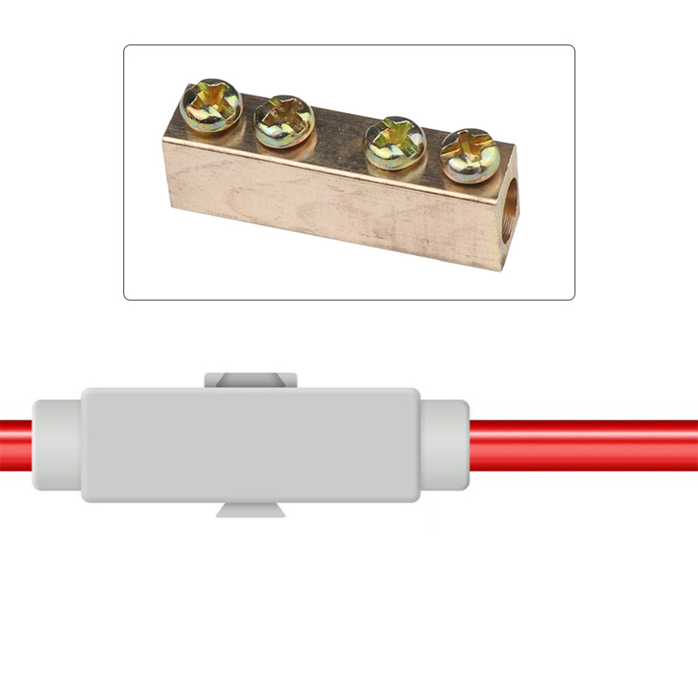5Pcs Wire Connector Terminal Block Cable Connection 1000V100a High Current Main Line Splitter Wiring Terminals Cable Connectors 6935161512151