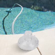 Sandfilterpumpenabdeckung für 2006 LH/58397/58515/P03867 Kunststoff-Sandfilterpumpendeckel Poolreinigungswerkzeuge 20 20 5 cm transparent