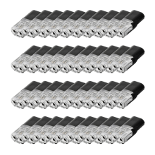 40 Stück Autostecker, 2-poliger Schnellteil-Stecker 18-24AWG wasserdichter Kabelstecker für Auto-Lkw-Kajakboote