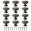 Door Knobs Bronze Drawer Knobs Kitchen Cabinet Cupboard Pulls Reuseable Single Handle Pull 12 PCS For Door Furniture 1