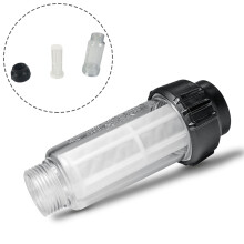 Werkzeugteil-Hochdruckreiniger für Karcher-Waschfilter Außen 3-4-Gewinde-klare Filter, transparente Filter, transparent