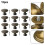 Door Knobs Bronze Drawer Knobs Kitchen Cabinet Cupboard Pulls Reuseable Single Handle Pull 12 PCS For Door Furniture 5