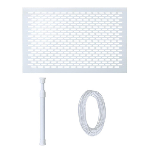 Effective For Leaf Blocking Leaf Guard Net Poolside Drainage Adjustable Telescopic Rod Easy Installation Design