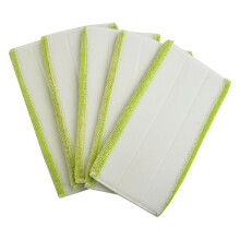 5 Stück wiederverwendbare Waschmopppads für Swiffer Nassjet-Grüne Tücher Staubsaugerzubehör Kehrteile Reinigungswerkzeuge