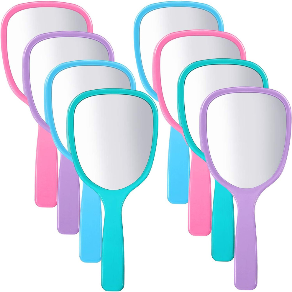 Compact Travel Mirror for Wide Range of Use, Handheld Mirror with Reliable Material, Portable Vanity Mirror for Home, Hair Salon, Beauty Shop (7.09 x
