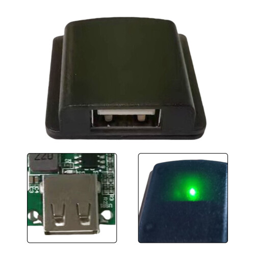 5pcs Solar Folding Pack Voltage Stabilizer Single USB Charging Junction Box Solar Stabilizer Smart Indicator System 1