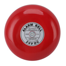 Fire Alarm Bell With Powerful Alarm Function High Hardness Industrial Applications Loud Ringing Bell Waterproof Wall Ceiling Mountable Wear Resistance