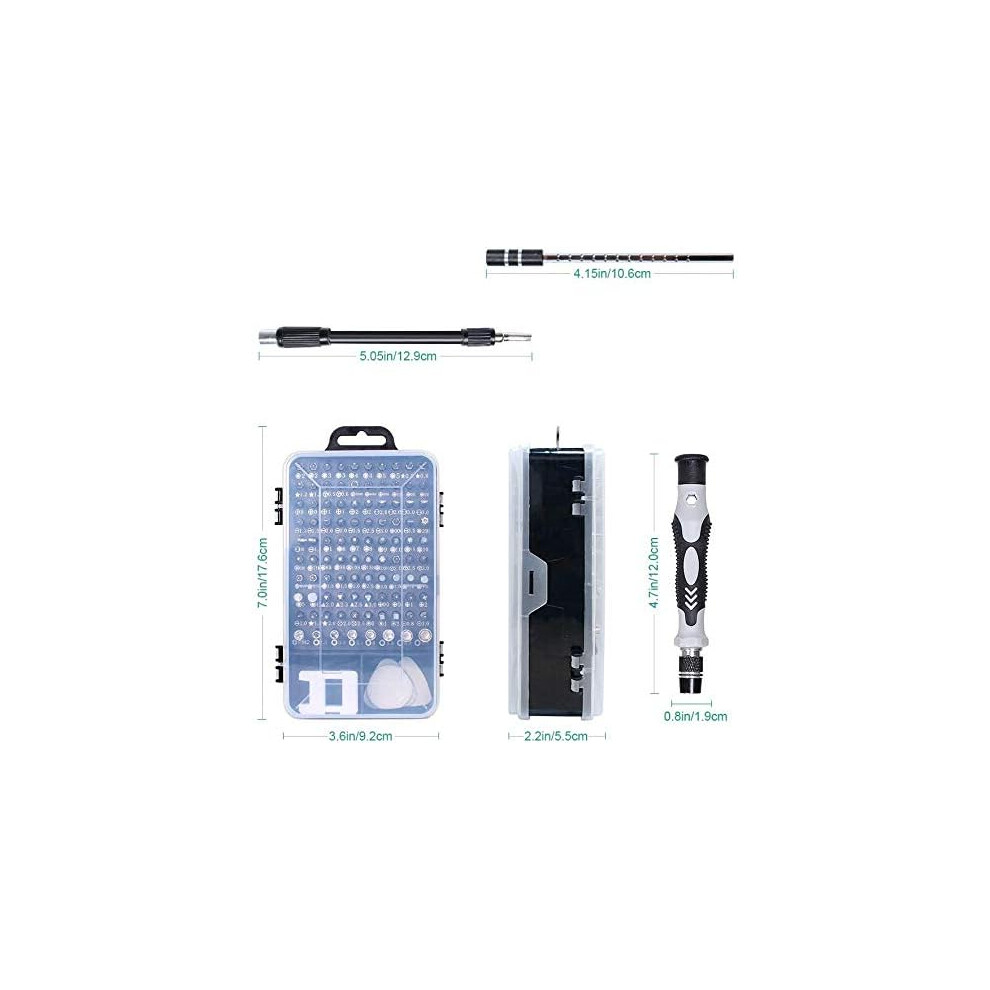 Professional Electronics Repair Kit, Precision Screwdriver Set With Magnetic Bits For Multifunctional Use On Devices & Appliances, Ergonomic No-Skid 9169997987754