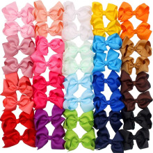 Haarschleifen für Mädchen mit verstellbaren Schlaufen, elegante Haarschleife aus Ripsband, vielseitig einsetzbar für Babys, Kleinkinder und Kinder
