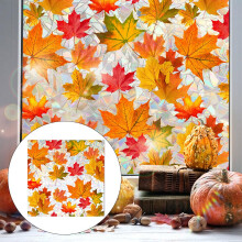 Herbstlaub-Aufkleber Herbstfensterdekorationen Heimhochzeitsfeiern Wunderschöne Dekoration Bereichert die Fensterdekoration