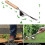 Dandelion Weed Puller, High-Strength Stainless Steel Weeder Tool with Ergonomic Design - Space-Saving Storage for Indispensable Weed Extractor 3