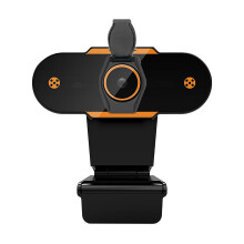 Computerwebcam met USB-interface, Full HD 1080p-resolutie, dubbele microfoon met ruisonderdrukking, privacykapje, gezichtsverbeteringstechnologie,