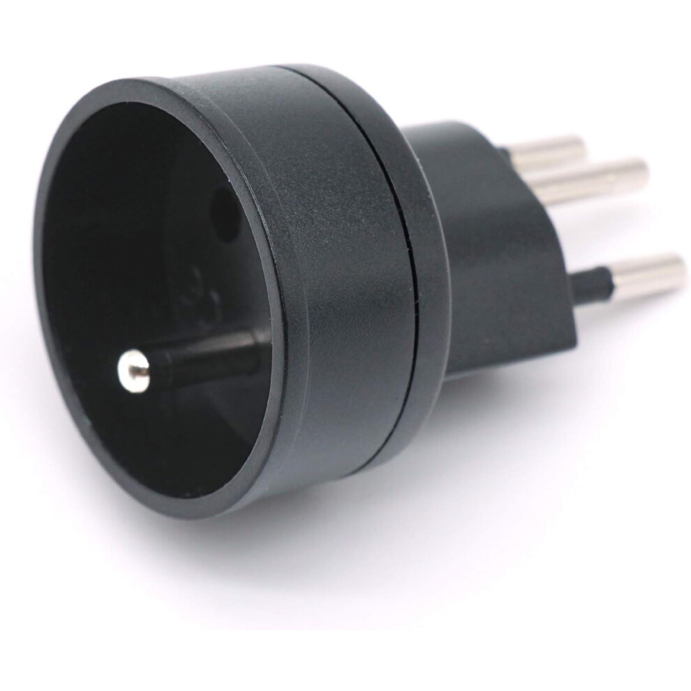 Nema 5-15 To Schuko Adapter, Shockproof Travel Adapter For Seamless Global Power Solutions, Compact Design Ensures Easy Mobility 9004841727165