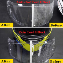 Universal Helmet Accessory, Motorcycle Anti-Fog Film for Visor Goggles Waterproof and UV Protection