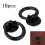 Black Drawer Knob Pull Ring Handle Kit Door Drawer Drop Knobs Kitchen Pack Set Zinc Alloy Black Cabinet Cupboard 3