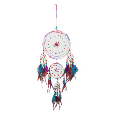 Handcrafted Wall Hanging, Bohemian Dream Catcher Decor for Living Room and Painting Room, Fine Workmanship Ensures Comfortable Touch Feeling (Protects