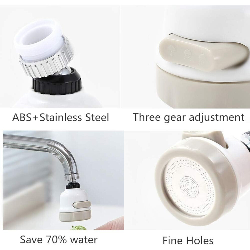 Rotating Kitchen Faucet Tap Head, Water Saving Pressurized Nozzle, 360 Degree Swivel For Convenient Fruit And Vegetable Washing 9128293538176