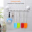 Mixing Spatulas Scraper, Heat Resistant Silicone Baking Spatula Set For Kitchen Cooking, Easy To Clean Non-Rust Tools 4