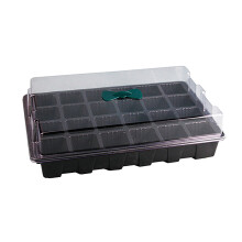 Detachable Planter Pot Kit with Clear Dome, Stackable Planter for Efficient Seed Starting, Transparent Lid Enables Moisturizing Adjustment and Heat Pr