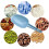 Reusable Plastic Kitchen Scoops For Multi Purpose Use, Temperature Safe U Shape Design With Flat Edge, Hanging Loop Ensures Easy Storage And Nestable 2