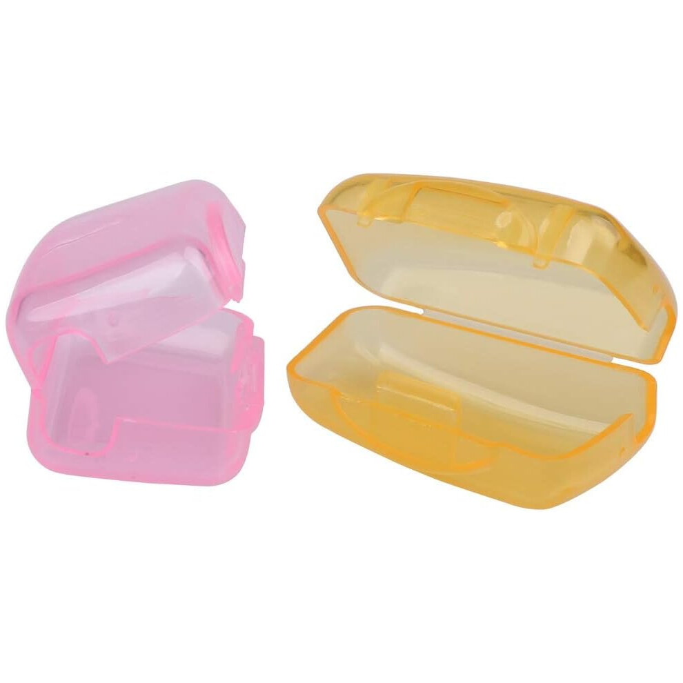 Toothbrush Head Cover, Sanitary Storage Protective Caps For Most Manual And Electric Brushes, Portable Brush Case With Ventilated Design, Travel And