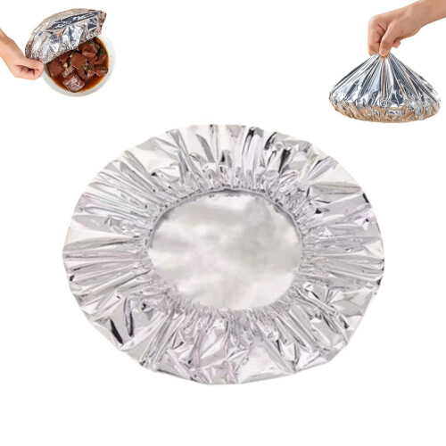 Couvercles isolés en papier d'aluminium pour aliments,-50